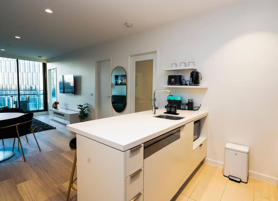 Luxe Haven - 42Nd Floor Panoramic City Views Melbourne Esterno foto