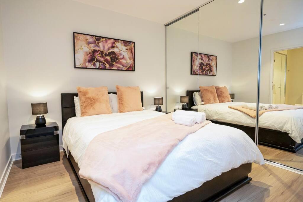 Luxe Haven - 42Nd Floor Panoramic City Views Melbourne Esterno foto
