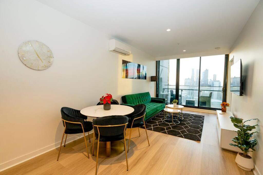 Luxe Haven - 42Nd Floor Panoramic City Views Melbourne Esterno foto