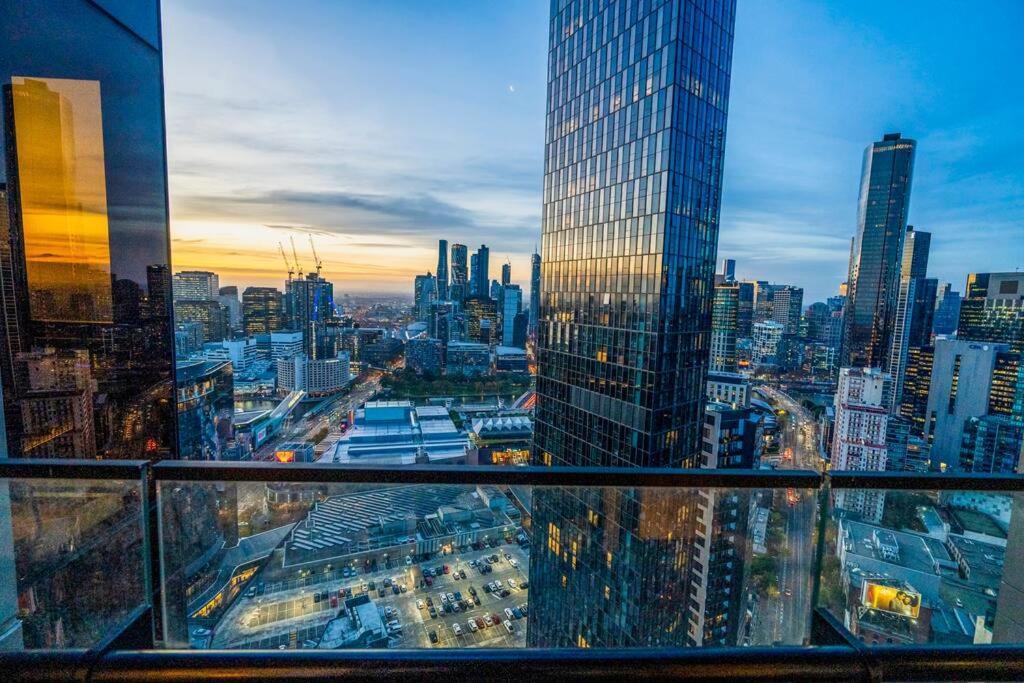 Luxe Haven - 42Nd Floor Panoramic City Views Melbourne Esterno foto